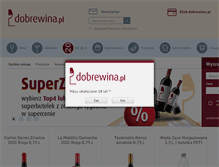 Tablet Screenshot of dobrewina.pl